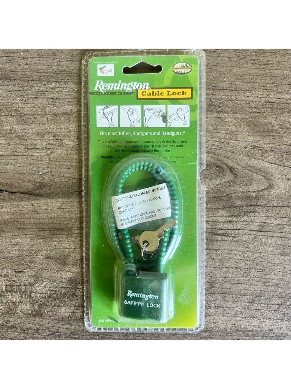 Remington Cable Lock for Rifles, Shotguns and Handguns